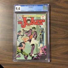 Joker #1 DC Comics 1975 CGC 9.4 WHITE PAGES 1ST Joker in own title picture