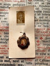 RARE RELIC Holy St. Rita : Stunning wax seal present - Cascia - 1900's picture