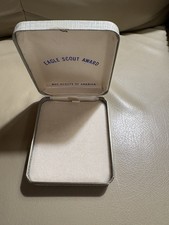 Vintage BSA Eagle Scout Award Presentation Box Case Empty Boy Scouts America picture