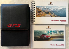 PORSCHE CAYMAN GTS PRESTIGE BROCHURE & WORLD DRIVING ROADBOOK GTS CASE USA 2015 picture
