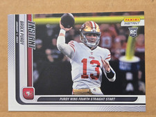 2022-23 Panini Instant Brock Purdy ROOKIE CARD 1/1158 SP 49ers #174 RC picture