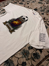 Vintage 1994 Portland Pride Wheat Berry Ale Soccer T-Shirt Hanes Beefy-T Large picture
