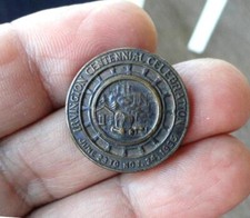 IRVINGTON, NEW JERSEY NJ Centennial Celebration Medal ~1935~ picture