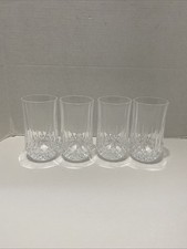 4 Beautiful Longchamp Cristal Drinking Glasses picture