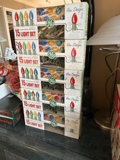 Vintage GE Christmas 15 Light Set. New In Box. 5 Boxes picture