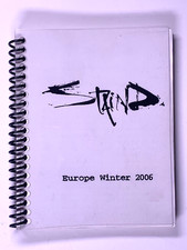 Staind Itinerary Original Used European Chapter V Winter Tour March-April 2006 picture