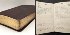 1933 vintage DIARY denver co ADEN G ODELL very full wife is SUSAN ANNA picture