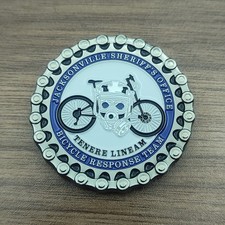 Jacksonville Sheriff's Office Bicycle Response Team Challenge Coin picture
