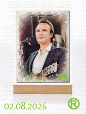 Dave Alvin--DD5--Picture Frame With Wooden Base picture