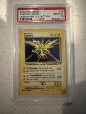 Pokemon Zapdos - PSA 10 - Legendary Collection. Holo LCH picture