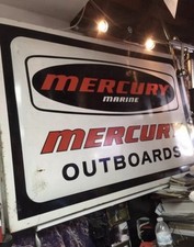 Mercury Outboard Motor Sign picture