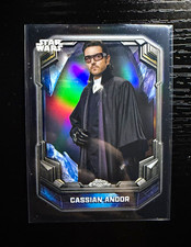 Topps 2026 Chrome Star Wars Cosmic Crystals Cassian Andor COS-27 Insert SSP picture