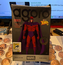 Agoro Magneto Marvel X-Men ’97 SDCC Exclusive 2026 Silver/Gold Bullion picture