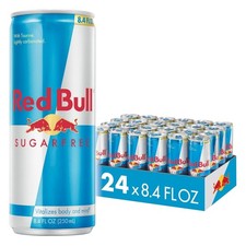 Red Bull Energy Drink Sugar Free 8.4 Fl oz. (Pack of 24) Free and Fast Shipping picture
