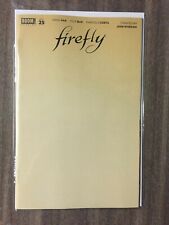 Firefly #25 Sand Blank Sketch Variant NM picture
