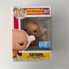Funko Pop Vinyl Figure One Punch Man Saitama Punching Specialty Series 2531 picture