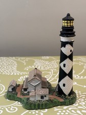 Spooniques Cape Lookout NC Lighthouse Miniature Figurine N009095 Coastal Decor U picture
