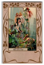 Raphael Tuck Rhine Gold Wagner Postcard Series 694 Alberich Nymphs Bavaria picture