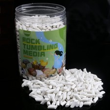 2 LB Durable Ceramic Tumbling Media - 3/16