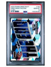 2024 Panini Minecraft THE END Cubic PSA 10 POP: 1 picture