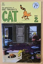 Adventures Of Fat Freddy's Cat #2 1st Printing Rip Off Press 1977 picture