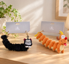 Disney Japan Alice Wonderland Tulgey Wood Multi Strap Cat & Dog-Like Bugs Set 2 picture