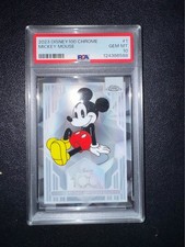 2023 Topps Chrome Disney 100 Mickey Mouse PSA 10 #1 GEM MINT picture