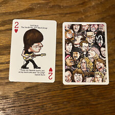 2012 Hero Decks Presents Rock 'n Roll Playing Card Jeff Beck The Yardbirds picture