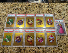 Panini 2022 Super Mario Bros Base Set Trading Cards Lot 11 Mario Yoshi picture