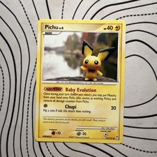 Pichu 93/123 Mysterious Treasures Hp/MP YUKA MORII picture