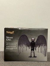 Spirit Halloween 6 Ft Night Owl Animatronic 5’4 Wingspan Local Pickup picture