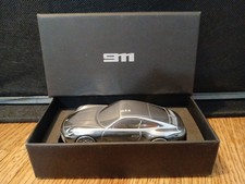 Porsche 911 992 Carrera Aluminum Chrome model scale 1:43 Paperweight Dealer picture