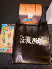 One Piece Comic Con Exclusive Treasure Chest Pinset One Piece Lanyard And Bag picture