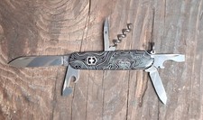 Beautiful Victorinox Spartan SAK w/ Black Topo Scales in Brand New/Never Used picture