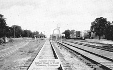 Railroad Train Station Depot Tracks Tullahoma Tennessee TN - Reprint picture