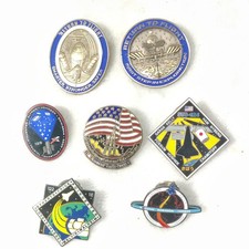 NASA Space Shuttle Station Planets Collectible Pin Lot picture