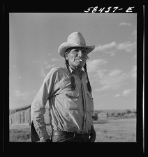 Photo:Cheyenne Indian on Tongue River Reservation near Lame Deer, Montana picture