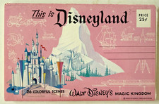 NEW This is Disneyland 26 Colorful Scenes from magic kingdom - early 1960’s picture