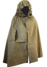 Military Raincoat Tent Khaki (Plash Palatka) USSR Hunting Outdoor Original picture