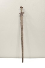 African Lobi Steel Sword Burkina Faso Ceremonial Lobi Sword picture