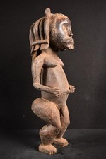 An Authentic Large African Fang Ngil Statue Gabon Africa Afrika Afrique 2509 picture
