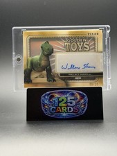2025 Topps Disney 30 Years of Toy Story Rex Autograph /20 Golden Toys SSP picture