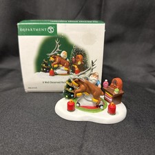 Department 56 NORTH POLE 2005 A Well Deserved Reindeer Massage #57210 picture