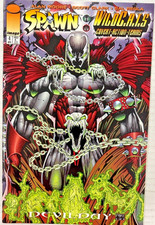 Spawn WildC.A.T.S #4 1996 Alan Moore Image Comic VF picture