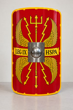 Handmade Roman Scutum Shield Wall Decor, Ancient Legionary Replica, picture