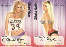 BENCHWARMER 2006 SERIES 2 - TABITHA TAYLOR - AUTOGRAPH CARD #16 picture