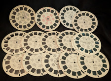 1960's Vinage Sawyer's View-Master Reels- 15 travel related reels picture