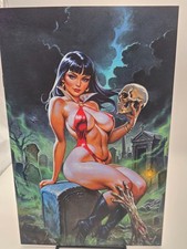 Vampirella #4 Carlos Valenzuela Exclusive Virgin Variant Ltd 500 2026 Bird City picture