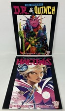 2x ALAN MOORE - THE COMPLETE HALO JONES + D.R. & QUINCH lot Titan / 2000AD 2001 picture