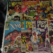 Vintage Comic Books Lot Of 16 Marvel X-Men, Nightcrawler, the Maxx, Wolverine picture